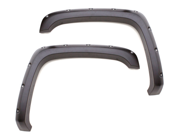 Lund RX315TA Elite Series Black Rivet Style Textured Finish Front Fender Flares for 2018-2020 Ford F-150-RX315TA