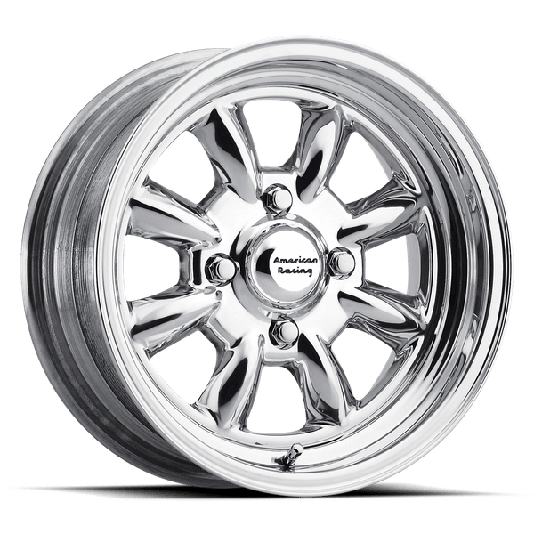 American Racing Vintage VN401 SILVERSTONE 15X12 POLISHED BLANK - VN401512XX