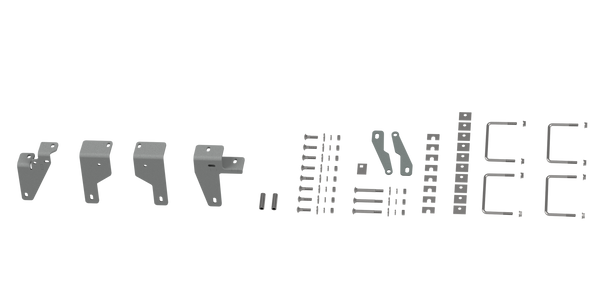 Custom Installation Kit For Universal Mounting Rails For Some RAM Trucks RVR2605