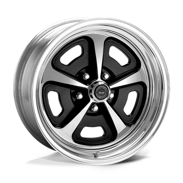 American Racing Vintage VN500 15X14 TWO-PIECE GLOSS BLACK POLISHED CENTER & BARREL BLANK - VN500514XX