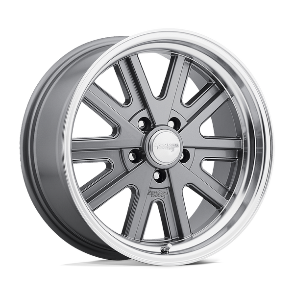 American Racing Vintage VN527 427 MONO CAST 17X7 MAG GRAY MACHINED 5X4.75 - VN52777034400