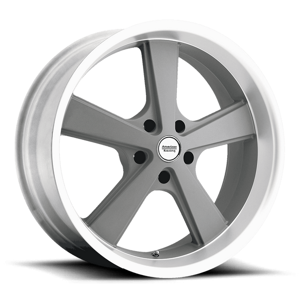 American Racing Vintage VN701 NOVA 20X10 MAG GRAY MACHINED LIP 5X4.5 - VN70121012435 American Racing Vintage VN701 NOVA 20X10 MAG GRAY MACHINED LIP 5X4.5 - VN70121012435