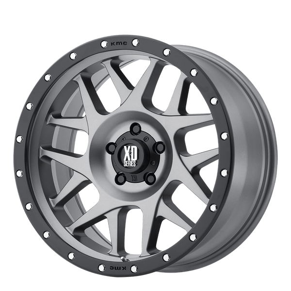 XD XD127 BULLY 20X9 MATTE GRAY BLACK RING 8X180 - XD12729088400
