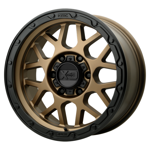 XD XD135 GRENADE OR 16X8 MATTE BRONZE MATTE BLACK LIP 6X5.5 - XD13568068606N