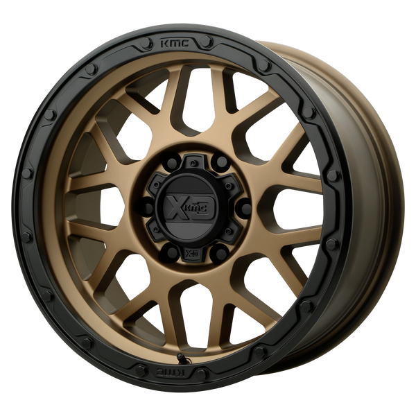 XD XD135 GRENADE OR 16X8 MATTE BRONZE MATTE BLACK LIP 8X6.5 - XD13568080606N