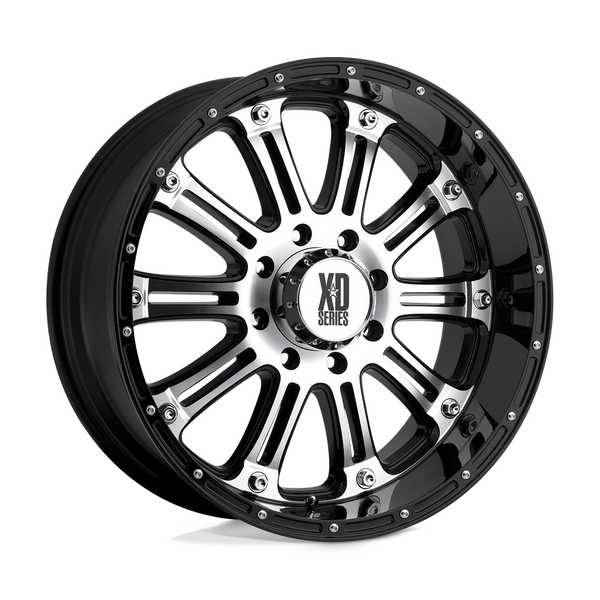 XD XD795 HOSS 18X9 GLOSS BLACK MACHINED 8X6.5 - XD79589080818