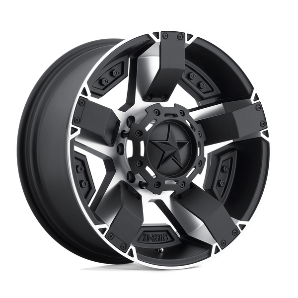 XD XD811 ROCKSTAR II 18X9 MATTE BLACK MACHINED 6X5.0 - XD81189065530 XD XD811 ROCKSTAR II 18X9 MATTE BLACK MACHINED 6X5.0 - XD81189065530