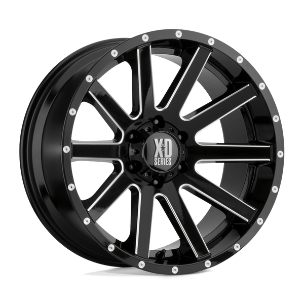 XD XD818 HEIST 22X10 SATIN BLACK MILLED 6X5.5 - XD81822068912 XD XD818 HEIST 22X10 SATIN BLACK MILLED 6X5.5 - XD81822068912
