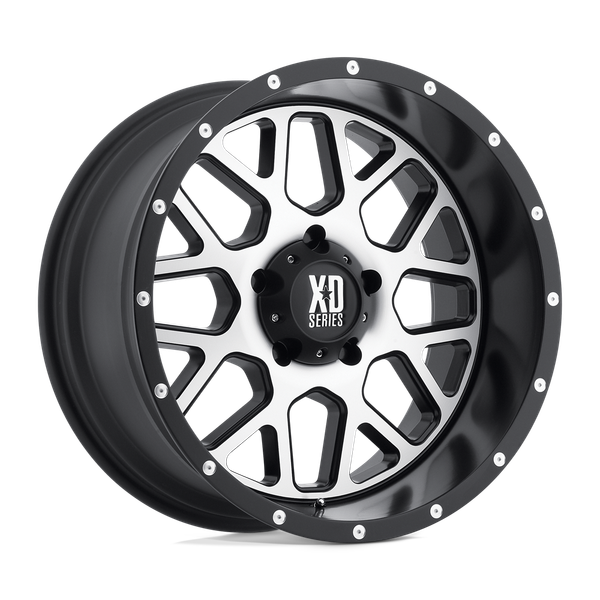 XD XD820 GRENADE 18X8 SATIN BLACK MACHINED FACE 6X130 - XD82088038538
