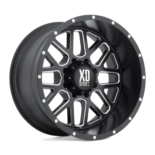 XD XD820 GRENADE 18X9 SATIN BLACK MILLED 6X5.5 - XD82089068918US