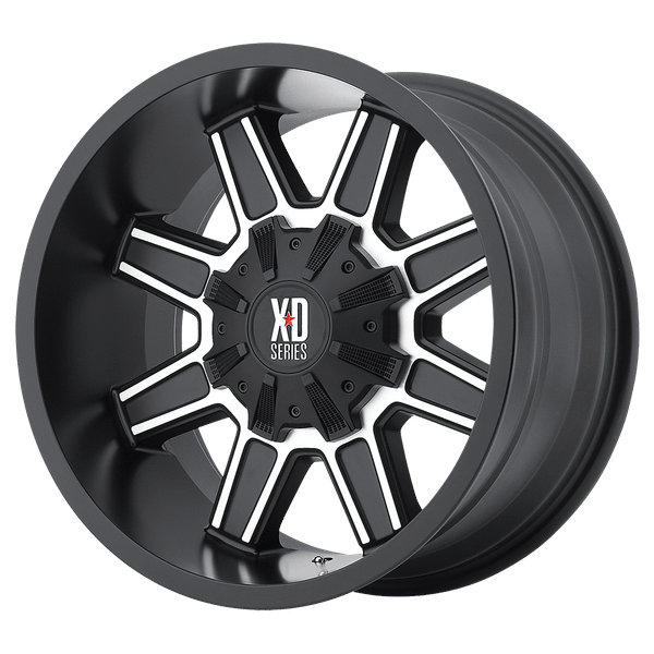 XD XD823 TRAP 20X9 SATIN BLACK WITH MACHINED FACE 6X135/5.5 - XD82329067518
