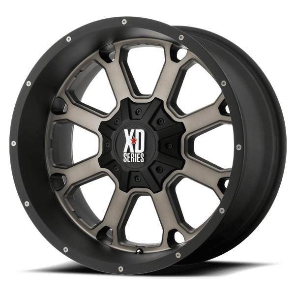 XD XD825 BUCK 25 22X10 MATTE BLACK DARK TINT BLANK - XD82522000718N