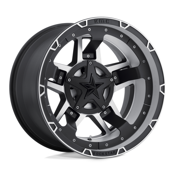 XD XD827 ROCKSTAR III 20X10 MATTE BLACK MACHINED 5X5.0/5.5 - XD82721035524N