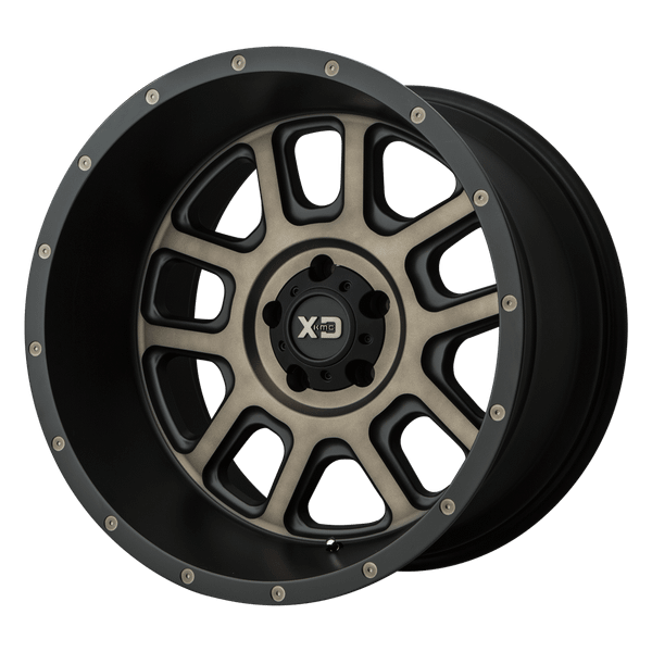 XD XD828 DELTA 20X9 MATTE BLACK W/ DARK TINT CLEAR 8X170 - XD82829087918