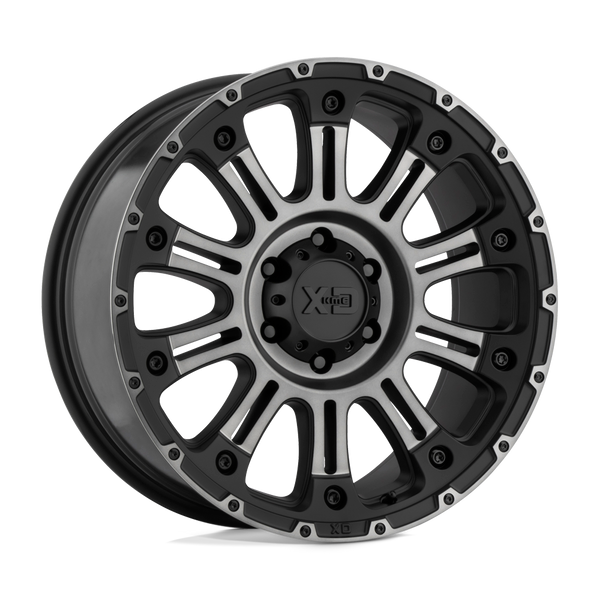 XD XD829 HOSS II 22X12 SATIN BLACK MACHINED GRAY TINT 8X170 - XD82922287444N