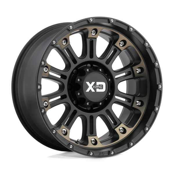 XD XD829 HOSS II 18X9 SATIN BLACK MACHINED DARK TINT 8X170 - XD82989087900