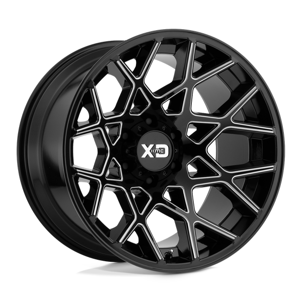 XD XD831 CHOPSTIX 20X10 GLOSS BLACK MILLED 6X135 - XD83121063324N