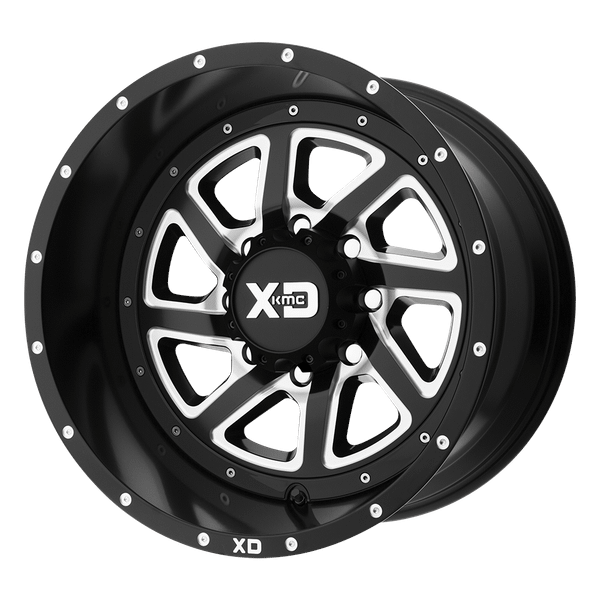 XD XD833 RECOIL 17X9 SATIN BLACK MILLED WITH REVERSIBLE RING 6X135 - XD83379063918