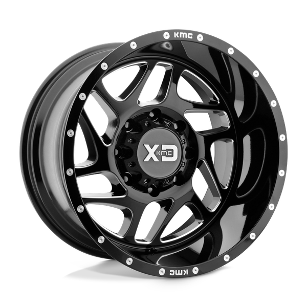 XD XD836 FURY 20X9 GLOSS BLACK MILLED 6X120 - XD83629077318