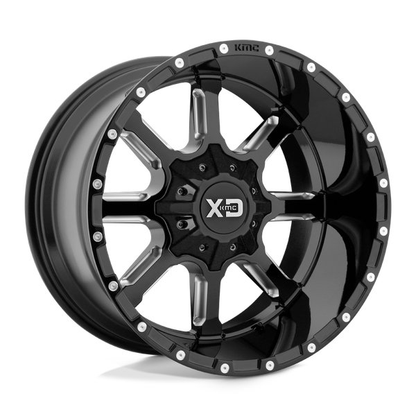 XD XD838 MAMMOTH 20X9 GLOSS BLACK MILLED 8X6.5 - XD83829080300