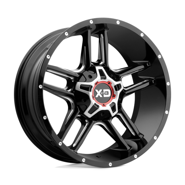 XD XD839 CLAMP 22X10 GLOSS BLACK MILLED 6X135/5.5 - XD83922067318N
