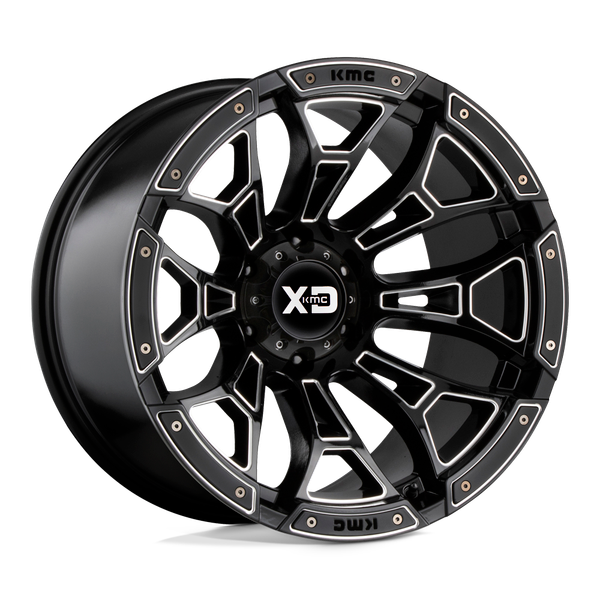 XD XD841 BONEYARD 20X9 GLOSS BLACK MILLED 8X180 - XD84129088300