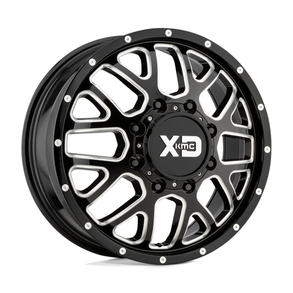 XD XD843 GRENADE DUALLY 20X8.25 GLOSS BLACK MILLED - FRONT 8X6.5 - XD843208803127