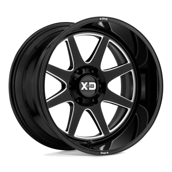 XD XD844 PIKE 20X10 GLOSS BLACK MILLED 8X170 - XD84421087318N