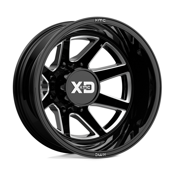 XD XD845 PIKE DUALLY 22X8.25 GLOSS BLACK MILLED - REAR 8X200 - XD845282823202N