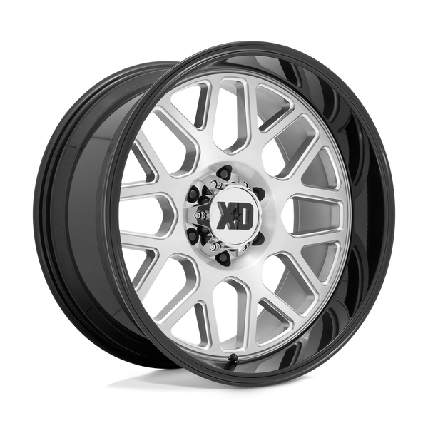 XD XD849 GRENADE 2 20X9 BRUSHED MILLED WITH GLOSS BLACK LIP 8X170 - XD84929087500