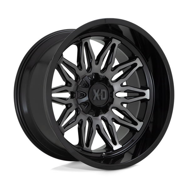 XD XD859 GUNNER 20X10 GLOSS BLACK MACHINED WITH GRAY TINT 6X135/5.5 - XD85921067418N XD XD859 GUNNER 20X10 GLOSS BLACK MACHINED WITH GRAY TINT 6X135/5.5 - XD85921067418N