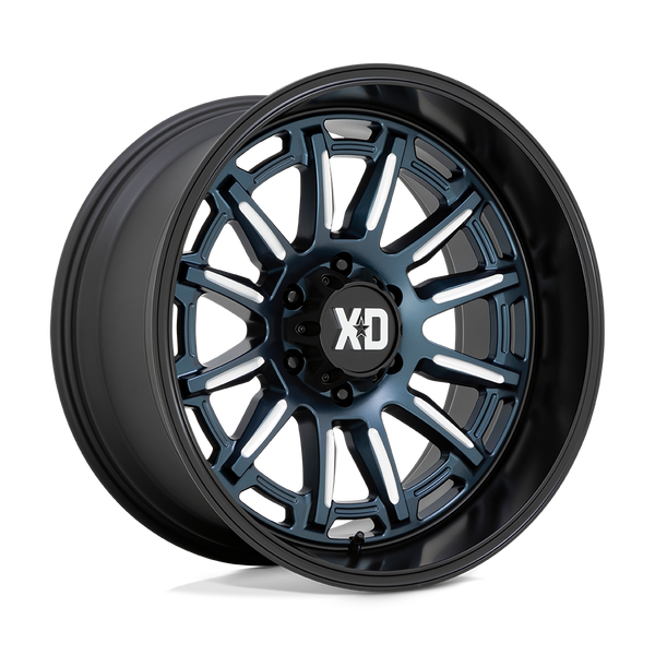 XD XD865 PHOENIX 20X9 METALLIC BLUE MILLED WITH BLACK LIP 6X5.5 - XD865290689A18 XD XD865 PHOENIX 20X9 METALLIC BLUE MILLED WITH BLACK LIP 6X5.5 - XD865290689A18