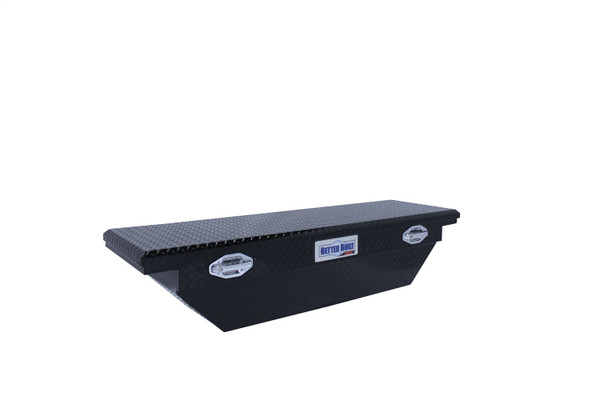 63in. Crossover Single Lid; LO-PRO; Truck Tool Box; BLACK; WEDGE 79211057