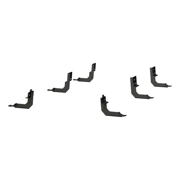 4 Wheel to Wheel Oval Side Bar Black 365040