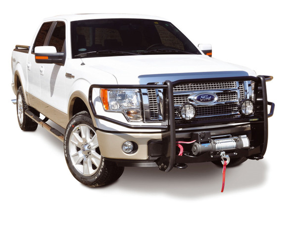 Winch Bumper - Center Grille + Brush guards 23364MB