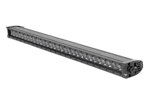 30-inch Cree LED Light Bar - (Single Row | Black Series w/ Cool White DRL) 70730BLDRL