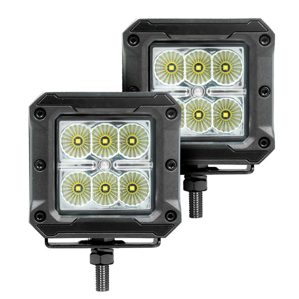 Bright Series Lights - Pair of 3x3 Cube LED Flood Light Kit 751803023FCS