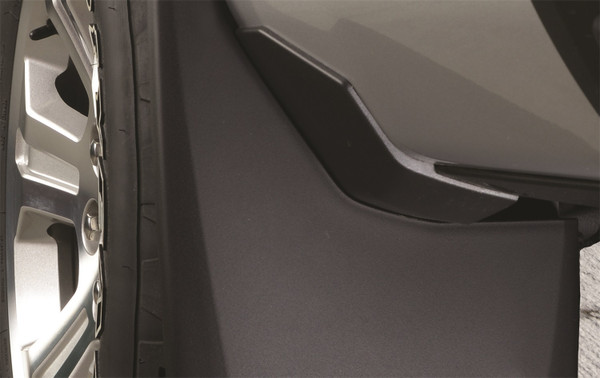 Custom Mud Guards Rear Mud Guards Black 57771