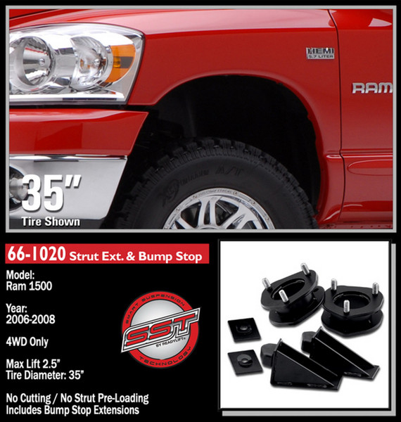 2.5'' Suspension Leveling Kit 66-1020