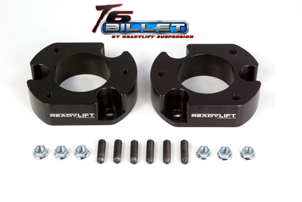 2.5'' Leveling Kit T6 Billet Black without Shocks T6-2058-K