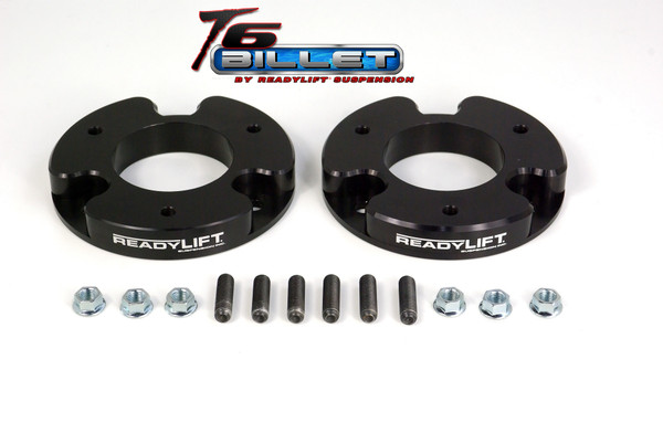 1.5'' Leveling Kit T6 Billet Black without Shocks T6-4010-K
