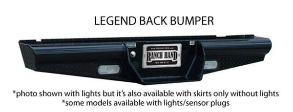 Legend Back Bumper Replacement BBC888BLS