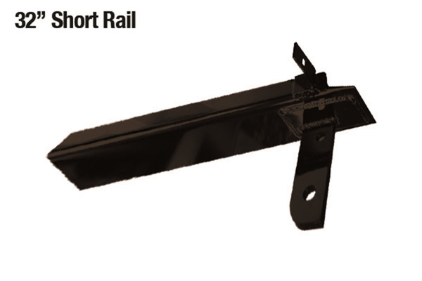 Short Bed Rail Protector BRC081BL1