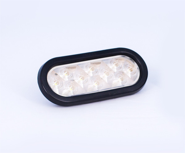 6 LED Clear Oval Light (EA) LEDLIGHTCLEAR