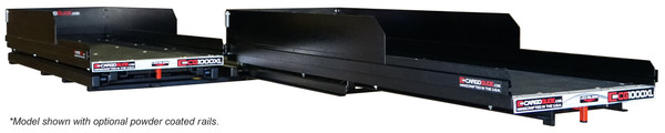 Slide Out Cargo Tray, 1000lb capacity, 100% ext 40 bearings, Alum Tie-Down Rails CG1000XL-7548-SBS