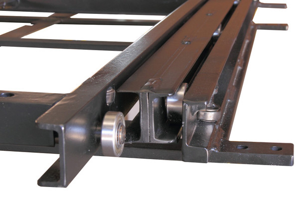 Slide Out Cargo Tray, 1500lb capacity, 100% ext 28 bearings, Alum Tie-Down Rails CG1500XL-9548-LP