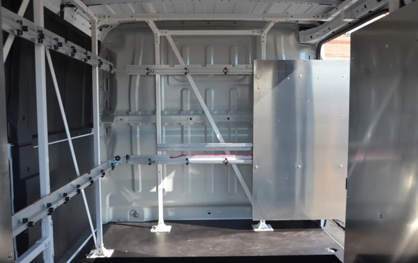 WallSlide Framework Only for 2015-2020 Ford Transit Cargo 130 WB, Low Roof WSS560