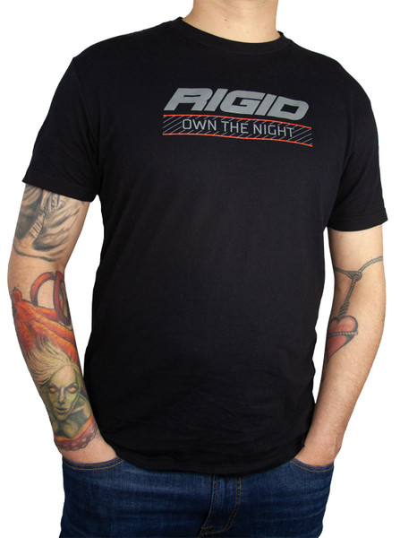RIGID T-Shirt, Own The Night, Black, 2X-Large-1061