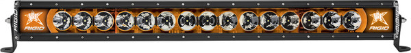RIGID Radiance Plus LED Light Bar, Broad-Spot Optic, 30Inch With Amber Backlight-230043