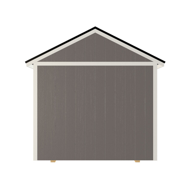 High-Quality 8x10 Tool Shed with LP Smart Side and Metal Roof